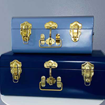 Blue Suitcases